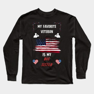 veteran sister Long Sleeve T-Shirt